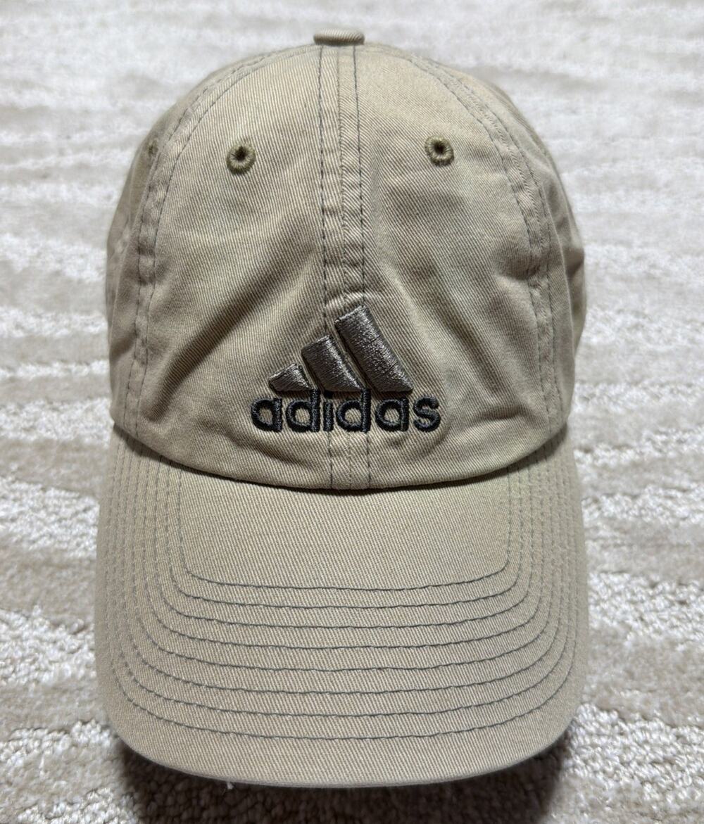 Adidas Climalite Hat Mens Brown Adjustable Mountain Logo Baseball Cap 2013